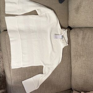 Design History Cream Turtleneck Sweater